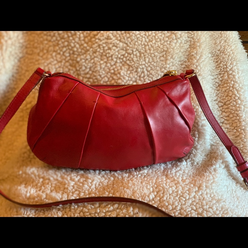 Cole Haan Adele red cross bag - Picture 4 of 6